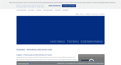 Desktop Screenshot of duensing.de
